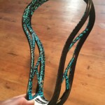 Laxdip turquoise elephant print